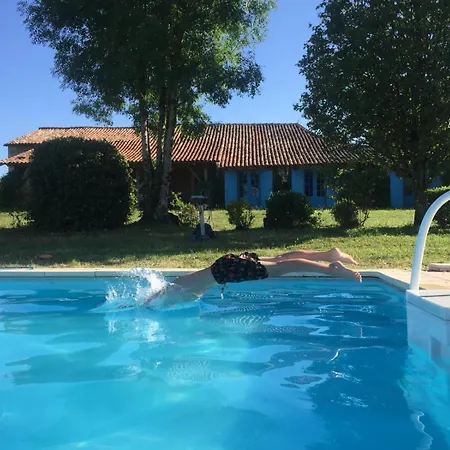 Le Maine Verac Piscine Et Vue Bardenac